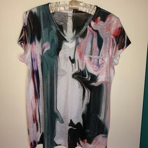 🌞Calvin Klein XL dip dyed T-Shirt SZ XL